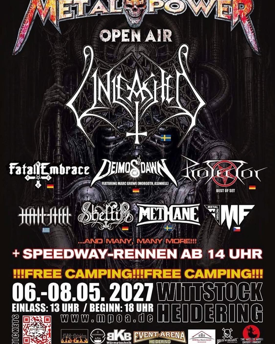 MPOA Vol. 4 - Metal Power Open Air 2027 präsentiert: Fatal Embrace live